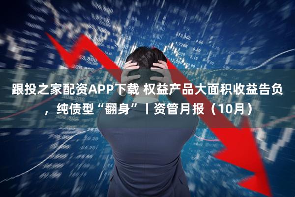 跟投之家配资APP下载 权益产品大面积收益告负，纯债型“翻身”丨资管月报（10月）